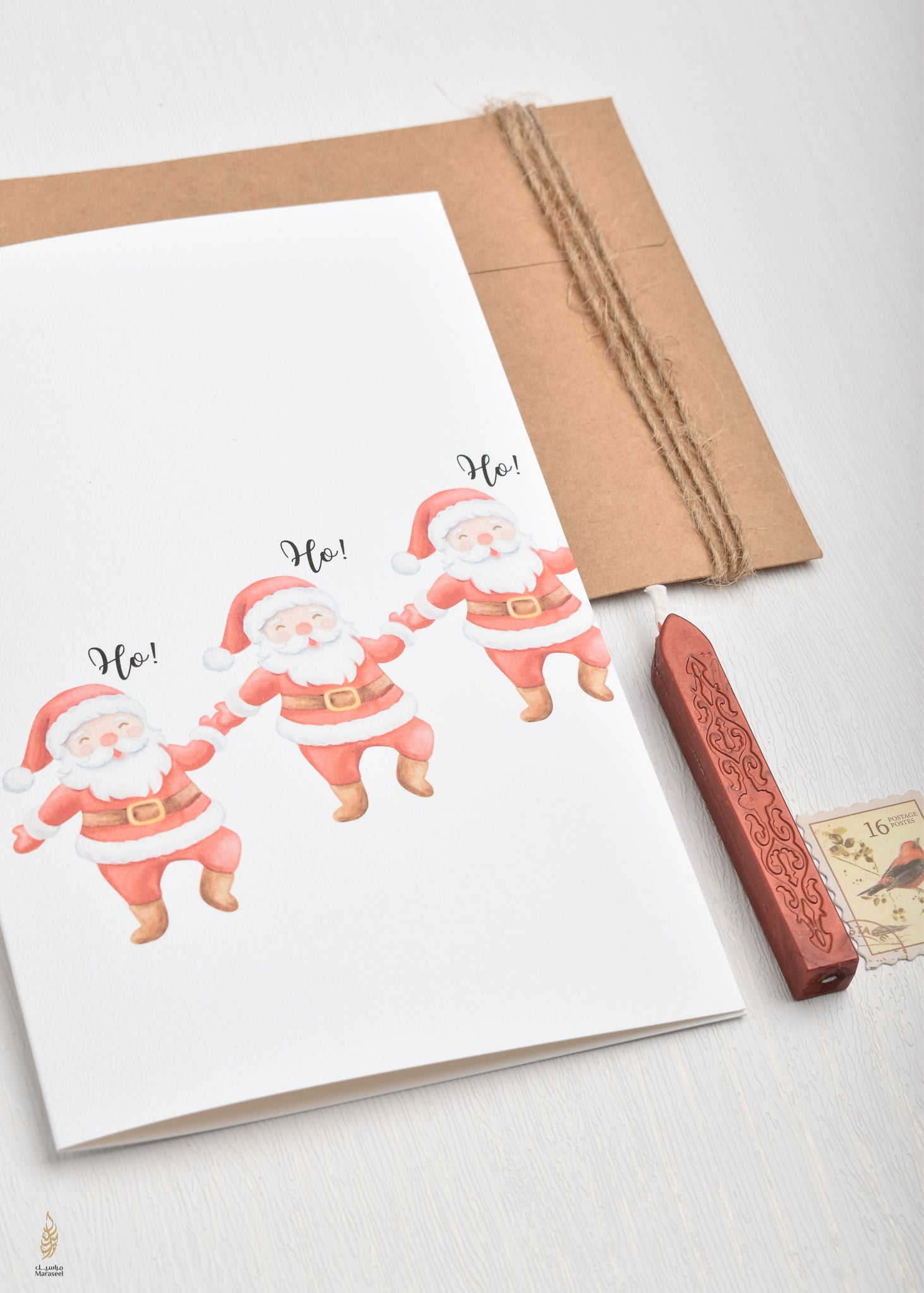 #103 Holidays & Celebrations Card | Dancing Santa | كريسماس | سانتا
