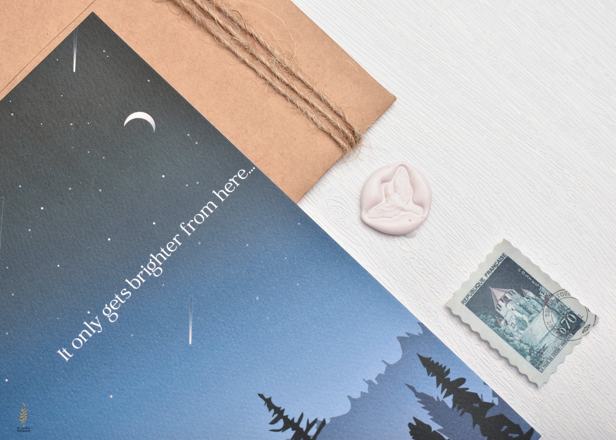 #104 Holidays & Celebrations Card |  Happy Winter Solstice | احتفالات الشتاء