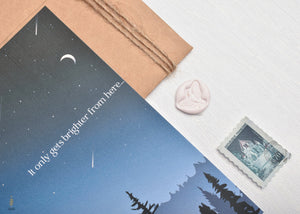 #104 Holidays & Celebrations Card |  Happy Winter Solstice | احتفالات الشتاء