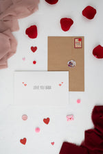 Load image into Gallery viewer, #74 Love You Kteer - Customizable | Valentine&#39;s Day Cards | Love | بحبك كتير
