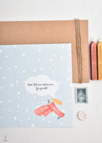 Load image into Gallery viewer, #37 Snowman Aboota | Happy Holidays | عبوطة
