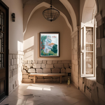 Load image into Gallery viewer, Beirut | Gemmayzeh | Arabic Calligraphy Wall Art Print |  الجميزة بيروت
