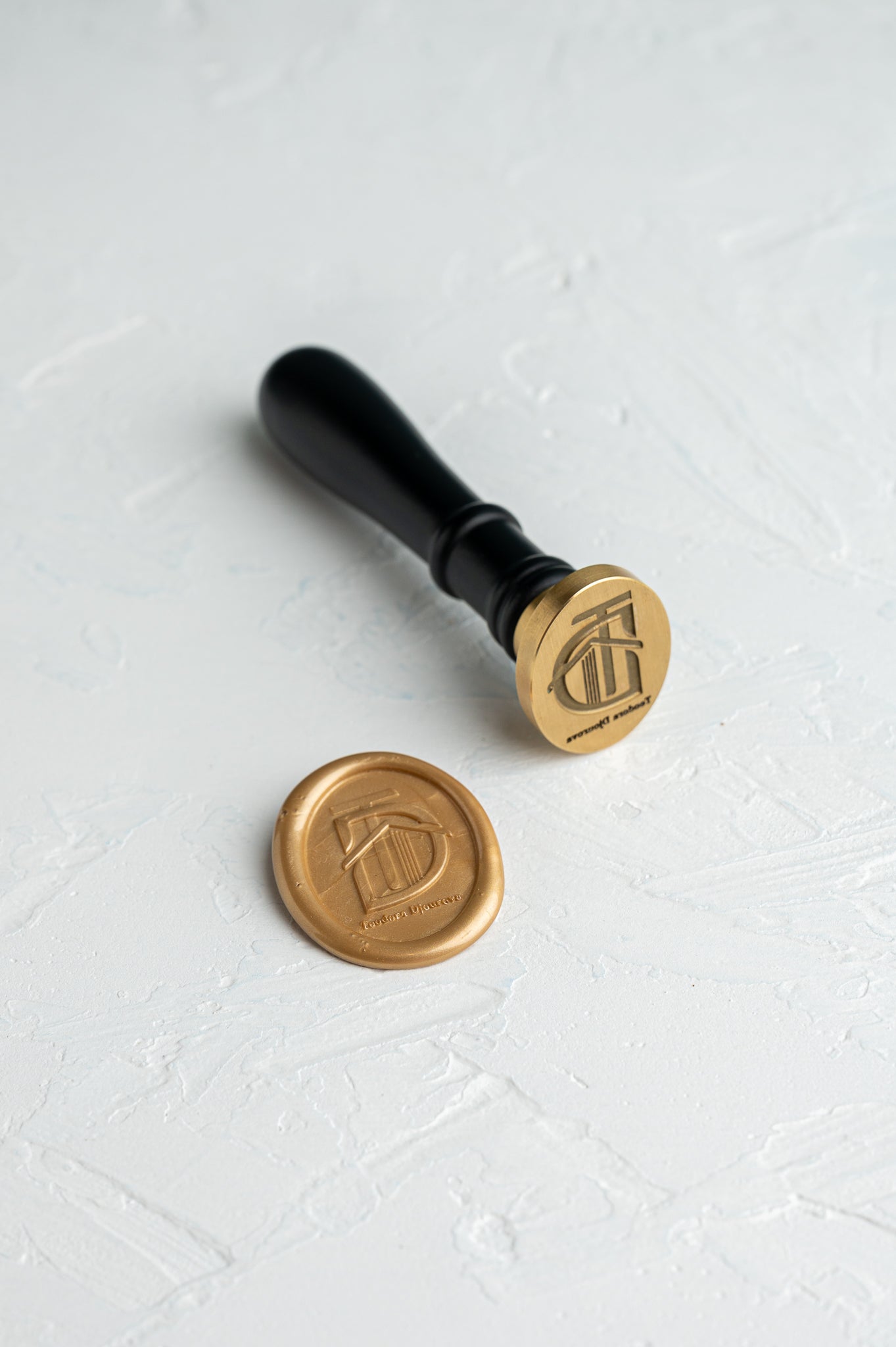 Key Wax Seal Stamp-personalized Wedding Initials Wax Seal Stamp